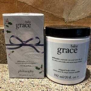 Philosophy Baby Grace Eau de Parfum & Jumbo Whipped Body Creme!! NEW